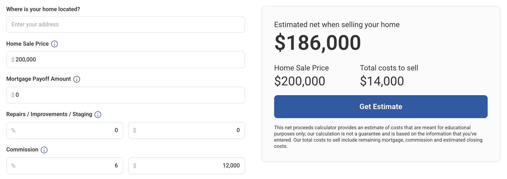 Home_Sale_Calculator